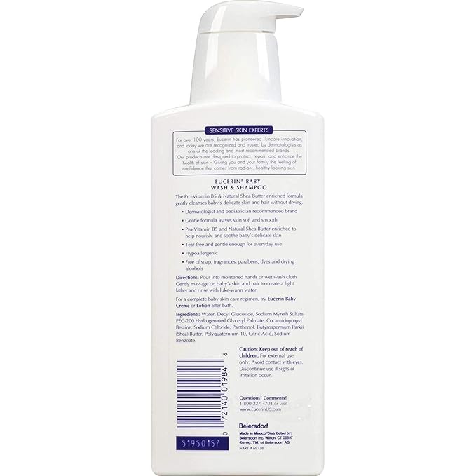 Eucerin Eucerin Baby Baby Wash & Shampoo - 13.5 oz