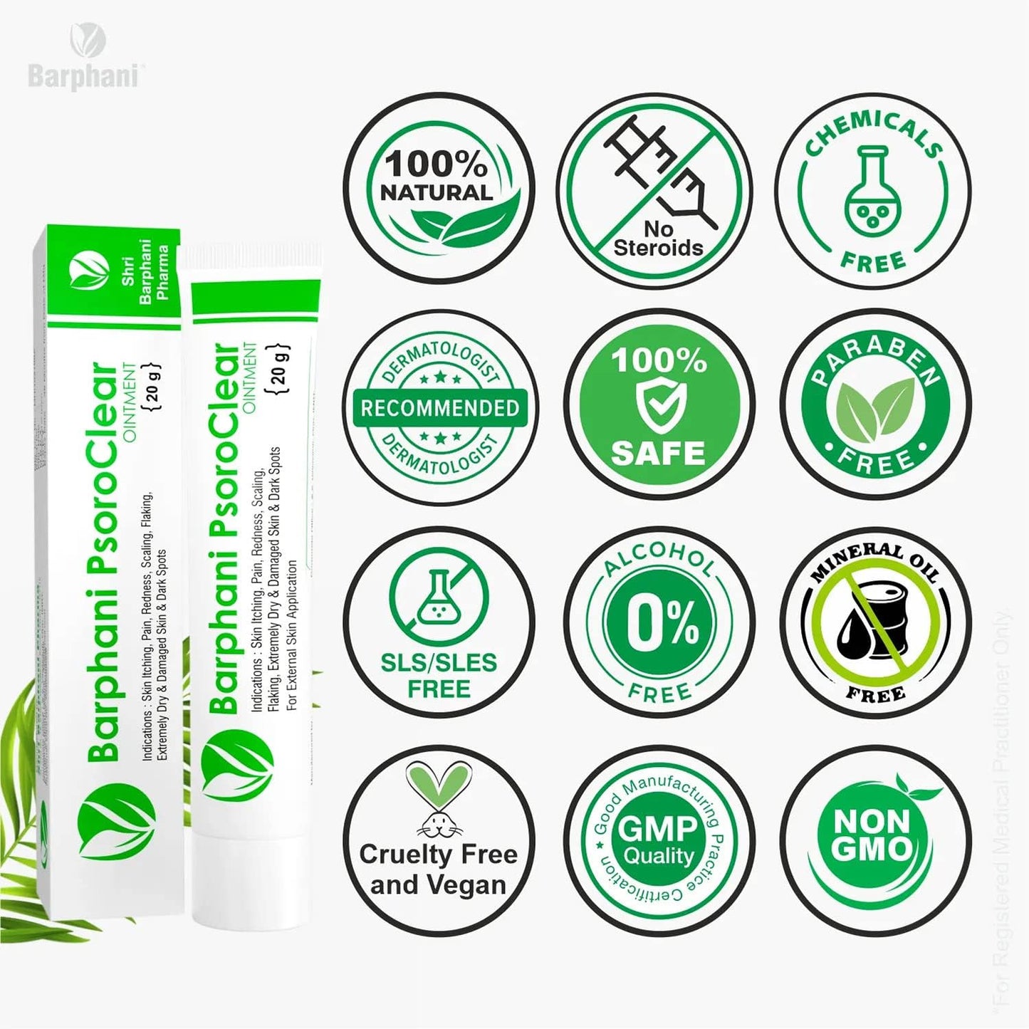 Barphani PsoroClear Ointment
