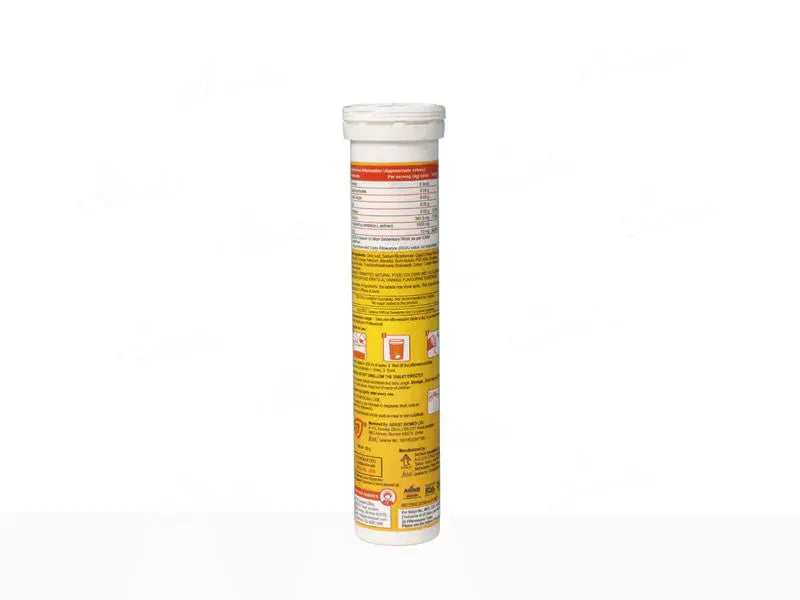 Adroit Escor-Z Sugar-Free Orange Effervescent Tablet with Zinc Immunity - Classic Derma