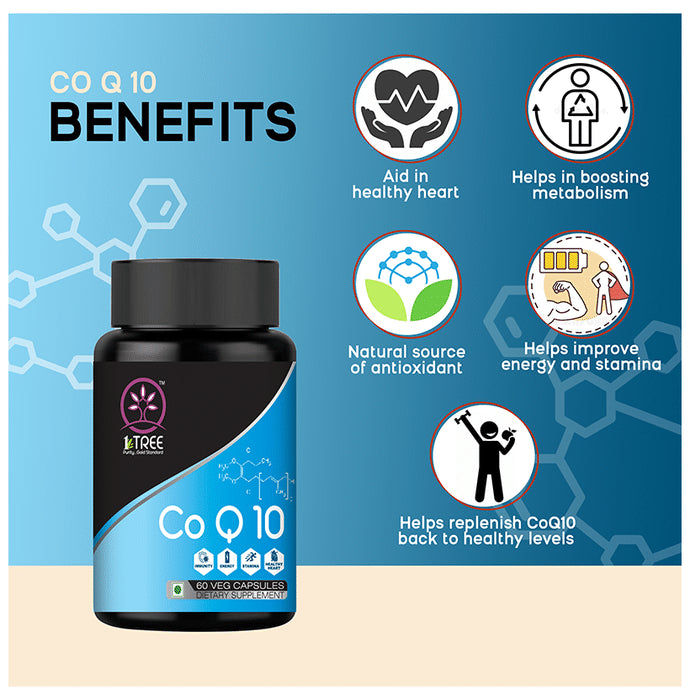 1 Tree Co Q 10 Veg Capsule