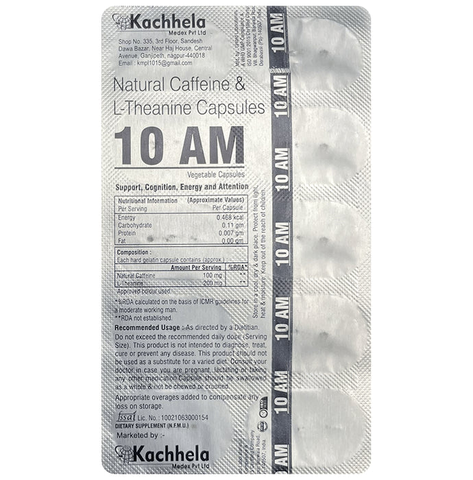 10 AM Vegetable Capsule