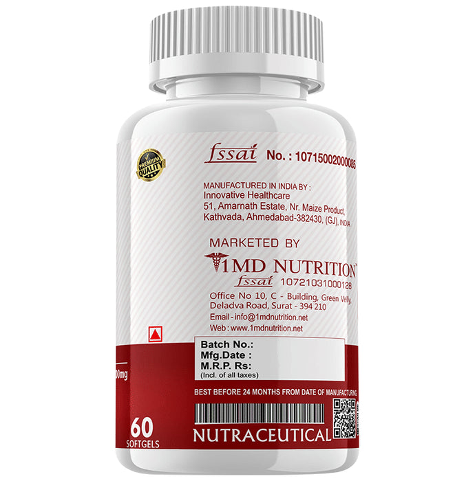1MD Nutrition Co-Q10 Softgel