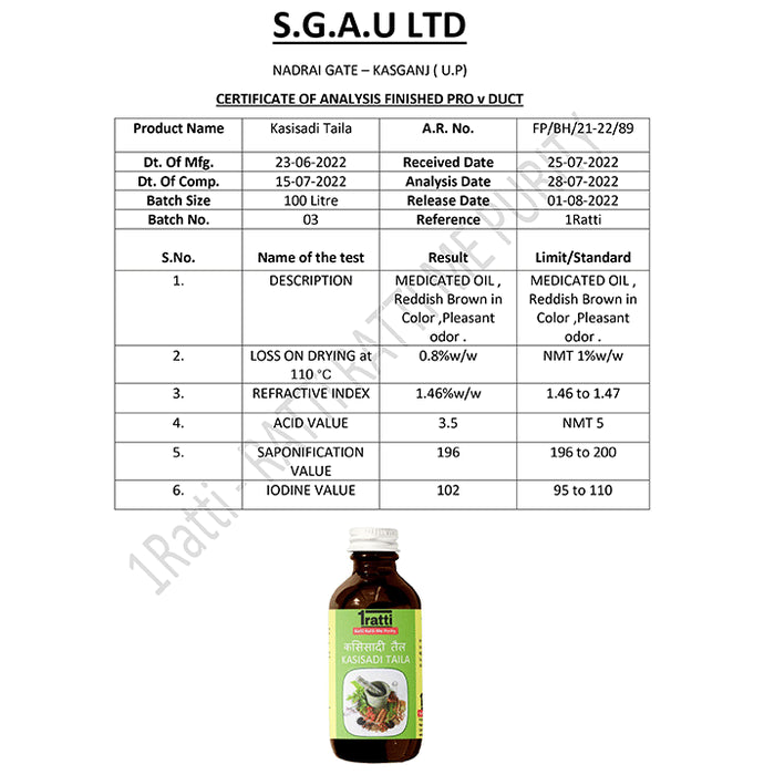 1ratti Kasisadi Taila