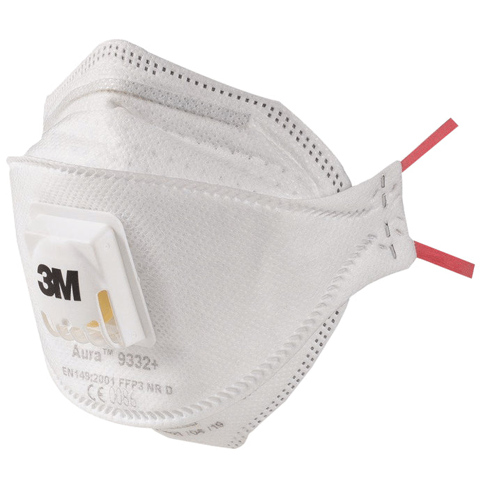 3M 9332+ Aura Disposable Respirator Mask White