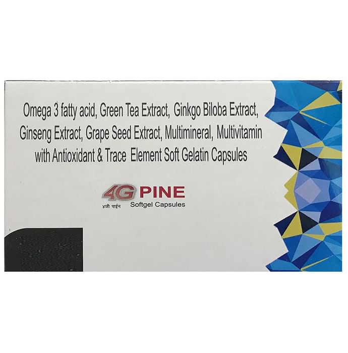 4G Pine Softgel Capsule - Classic Derma