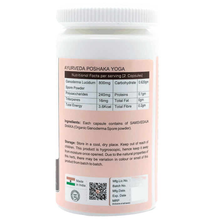 6th and Natural Organic Ganoderma Spore Capsule