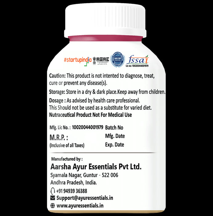 Aarsha Ayur Essentials Nano Curcumin Capsule
