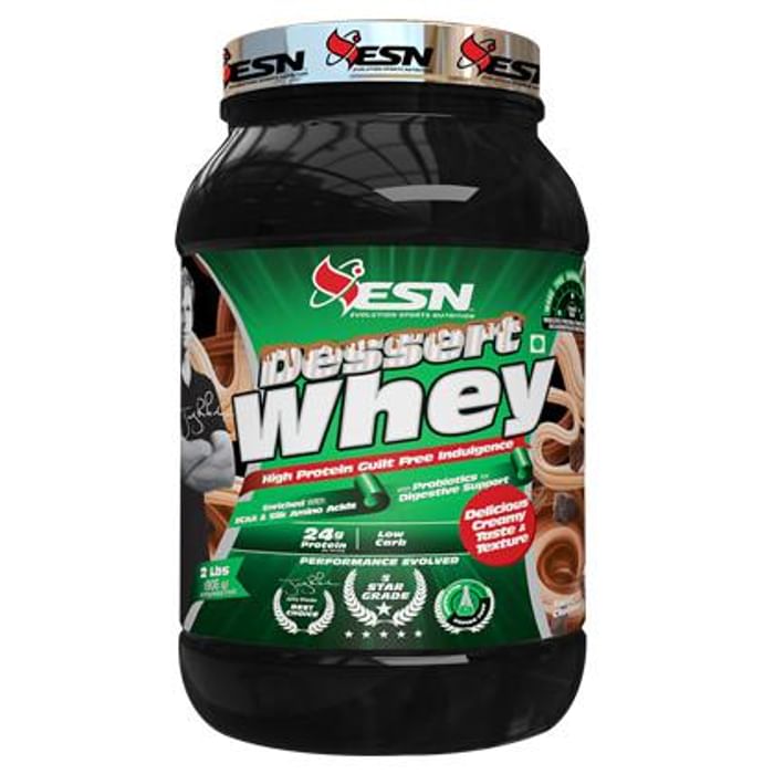ESN Dessert Whey Protein Powder Swiss Chocolate - Classic Derma