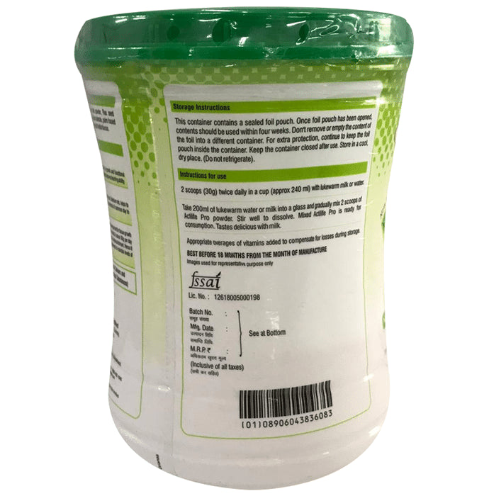 Actilife Pro with Whey Protein, DHA & Flaxseed for Nutrition | Flavour Powder Vanilla