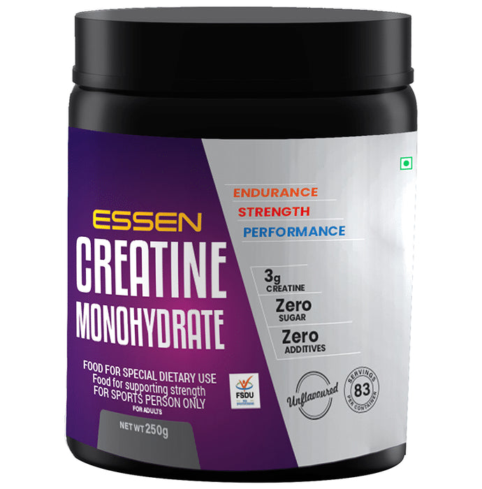 Essen Creatine Monohydrate Unflavoured - Classic Derma