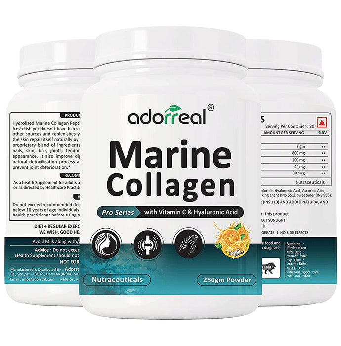 Adorreal Marine Collagen Powder Orange