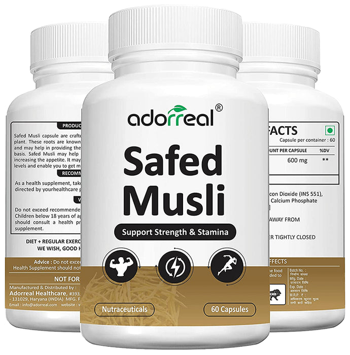 Adorreal Safed Musli Capsule