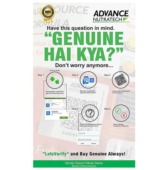Advance Nutratech Combo Pack of Advance Arginine 200gm & Glutamine 100gm (Unflavored)