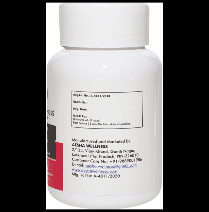 Aesha Wellness Abdominal Obesity Reduction Vegetarian Capsule