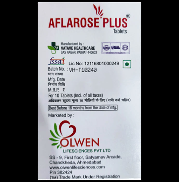 Aflarose Plus Tablet