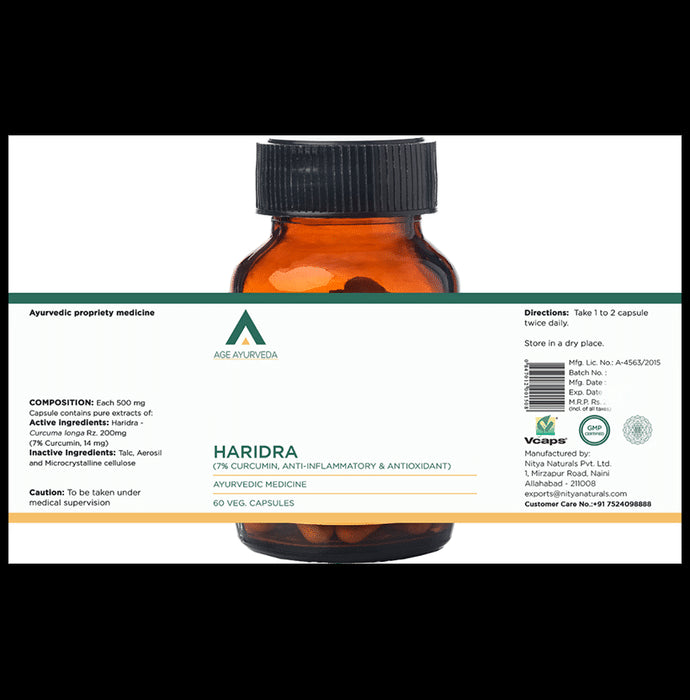 Age Ayurveda Haridra Capsule