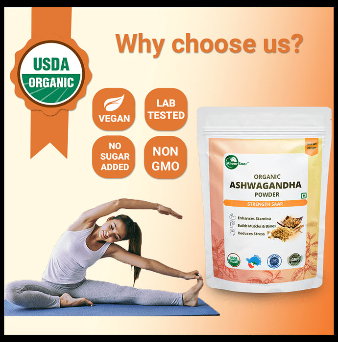 Ahaar Saar Organic Ashwagandha Powder