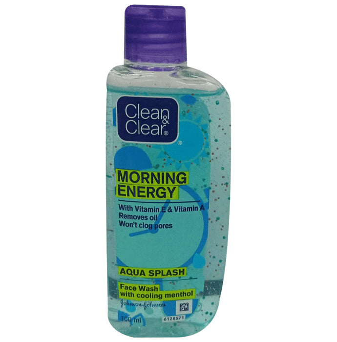 Clean & Clear Morning Energy Aqua Splash Face Wash - Classic Derma