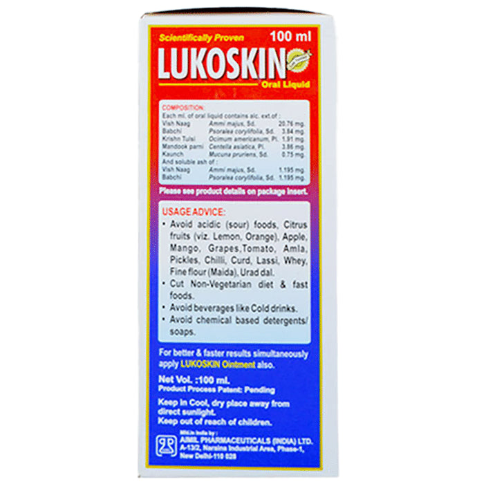 Aimil Lukoskin Liquid | For Skin Health