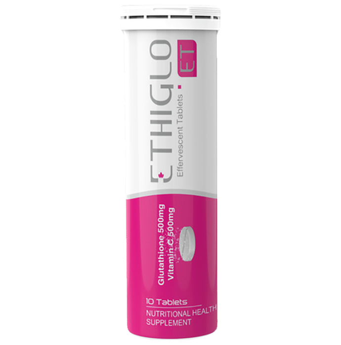 Ethiglo ET with Glutathione & Vitamin C for Skin Health | Effervescent Tablet - Classic Derma