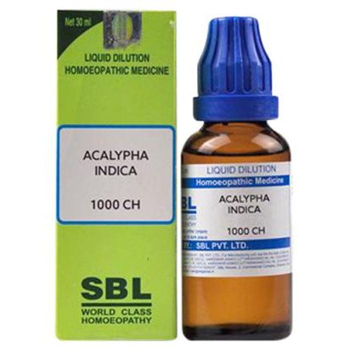 SBL Acalypha Indica Dilution 1000 CH - Classic Derma