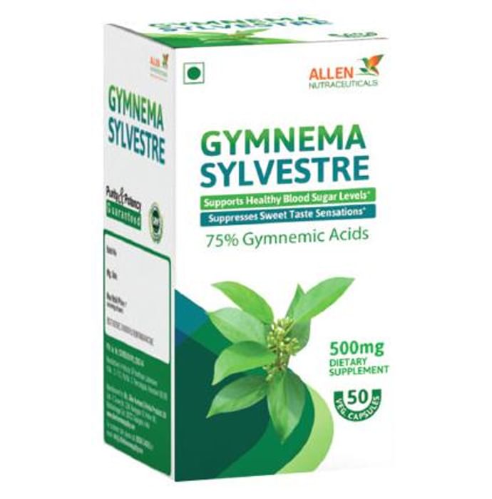 Allen Nutraceutical Gymnema Sylvestre 500mg Capsule - Classic Derma