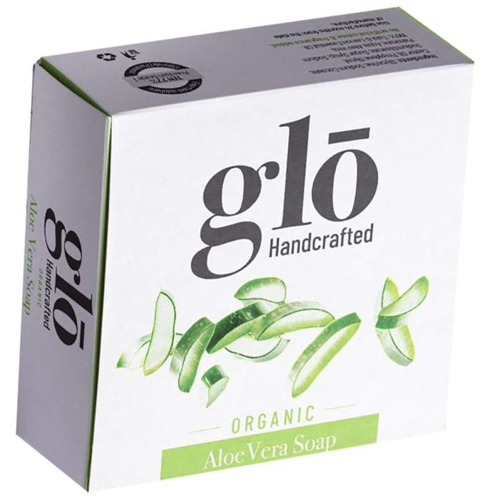 Ayur Glo Handcrafted Organic Aloe Vera Soap - Classic Derma