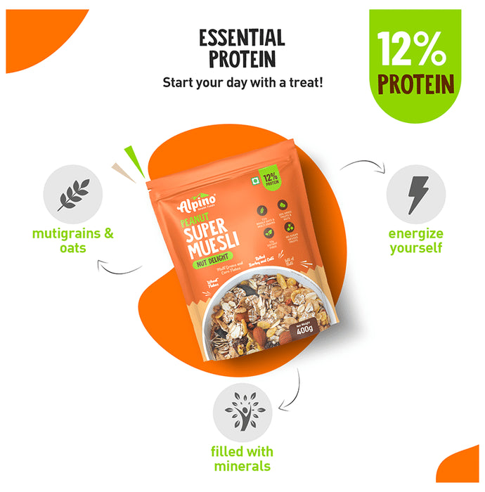Alpino Peanut Super Muesli Nut Delight
