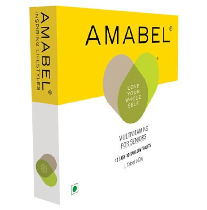 Amabel Multivitamins & Minerals For Seniors Tablet - Classic Derma