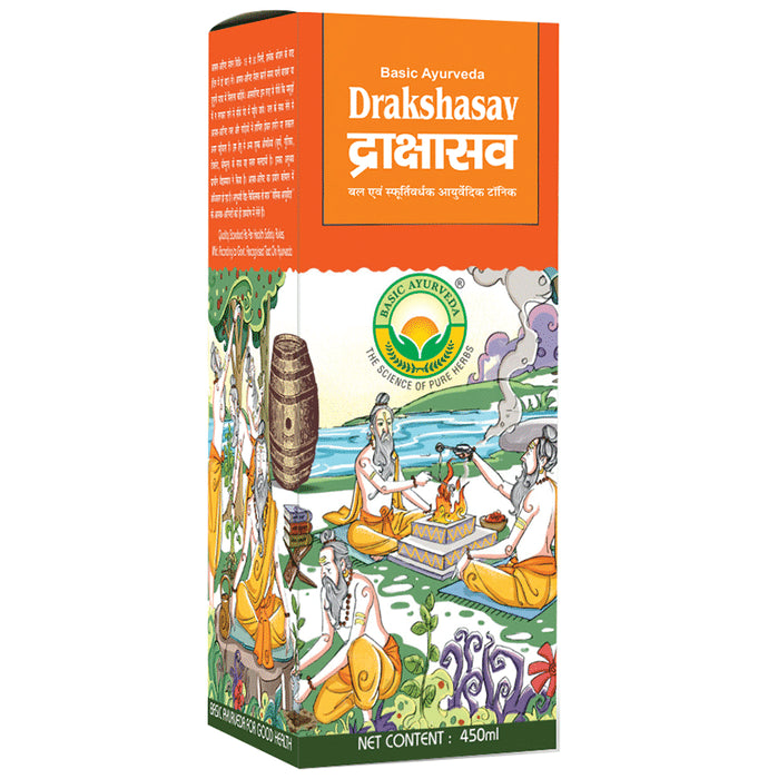 Basic Ayurveda Drakshasav - Classic Derma