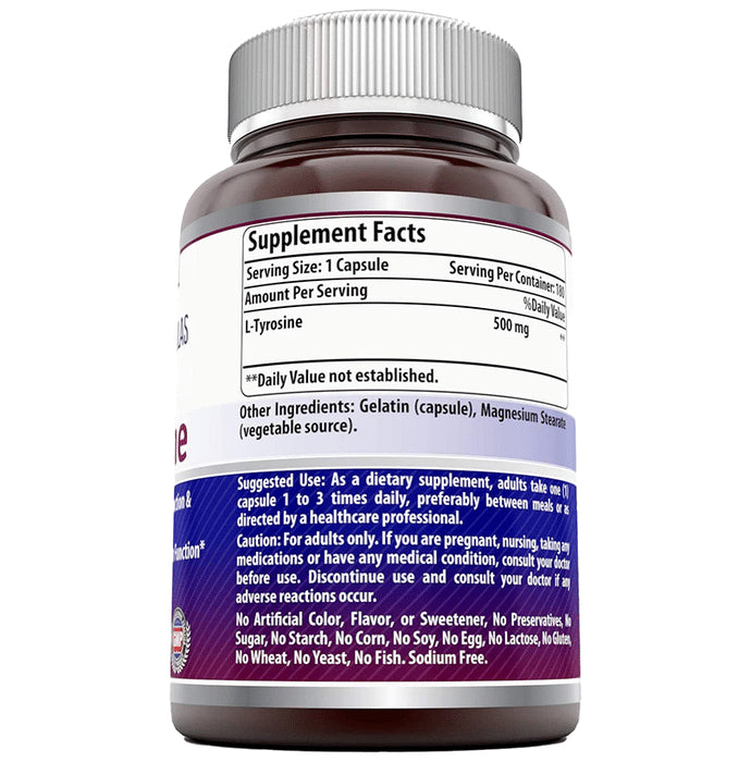 Amazing Nutrition L-Tyrosine 500mg Capsule