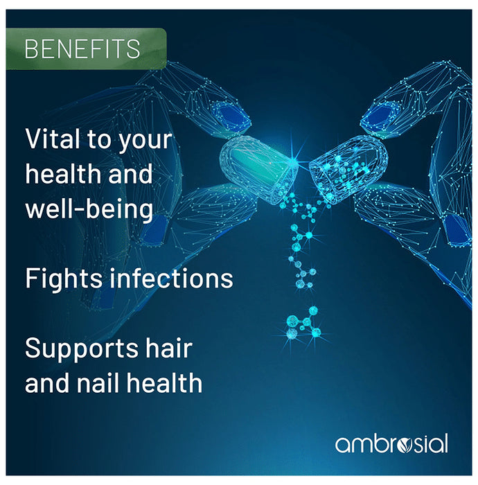 Ambrosial Veg Essentials Selenium Veg Capsule