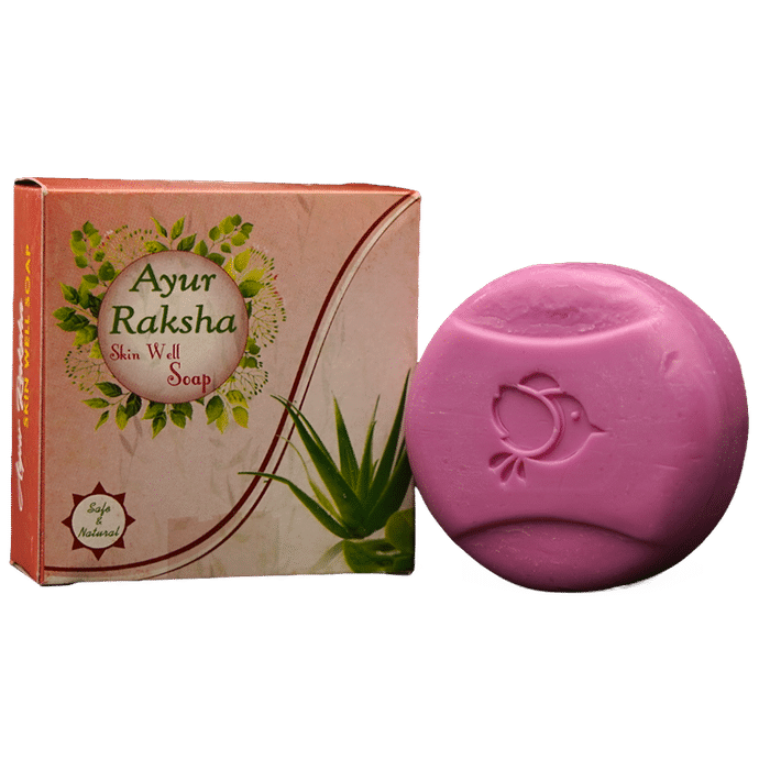 Ayur Raksha Skin Well Soap for Psoriasis, Eczema - Classic Derma