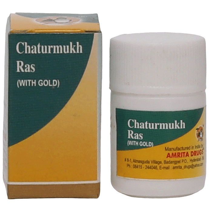 Amrita Chaturmukh Ras Tablet