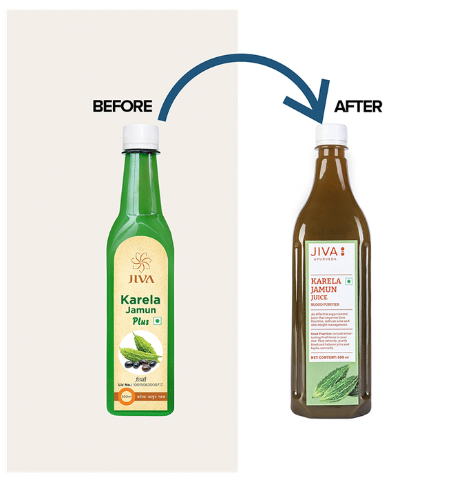 Jiva Ayurveda Karela Jamun Juice