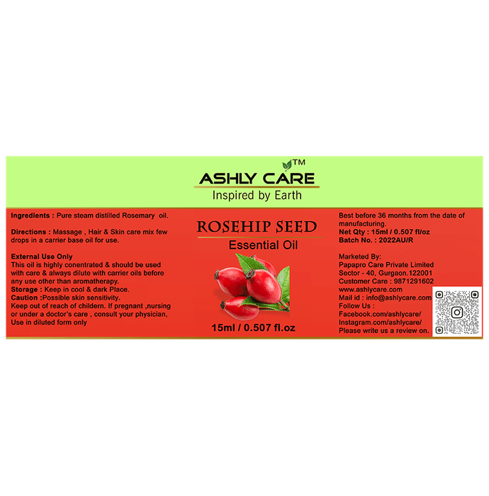 Ashly Care Essential Oil Rosehip