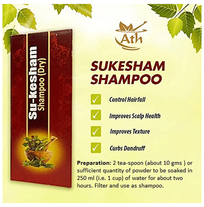 Ath Su-Kesham Hair Care Kit 3 Months Pack (Hair Oil + Shampoo + Capsule + Tablet + Lepa)