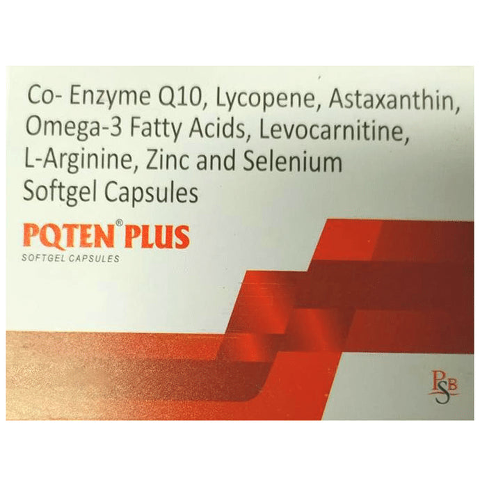 Pqten Plus Soft Gelatin Capsule - Classic Derma