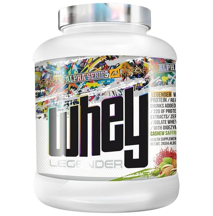 Absolute Nutrition Legender Whey Protein Powder Pista - Classic Derma