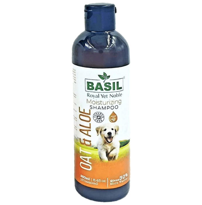 Basil Oat & Aloe Moisturizing Shampoo - Classic Derma