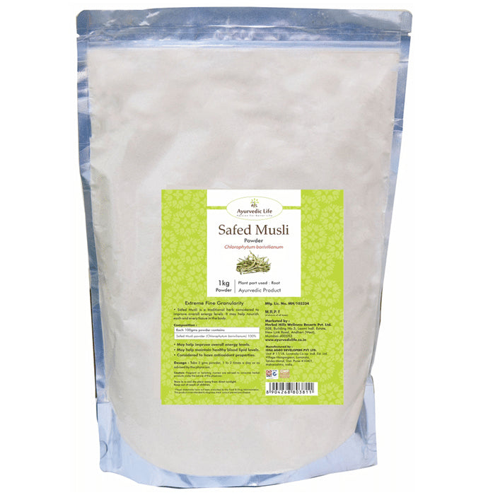 Ayurvedic Life Safed Musli Powder - Classic Derma