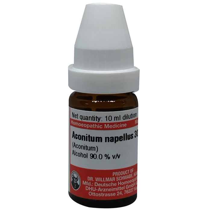 Dr Willmar Schwabe Germany Aconitum Napellus (Aconitum) Dilution 30 - Classic Derma