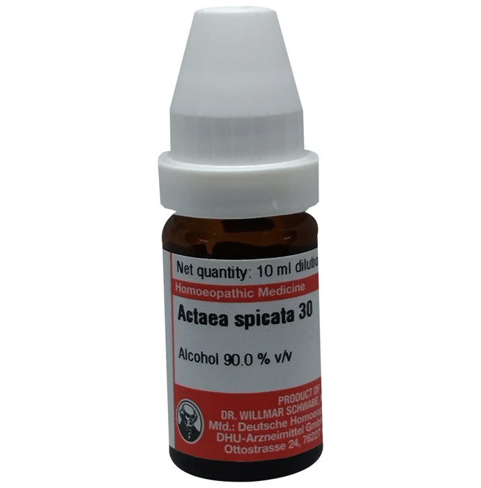 Dr Willmar Schwabe Germany Actaea Spicata Dilution 30 - Classic Derma