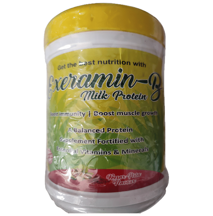 Exeramin-B Milk Protein Powder Kesar Pista - Classic Derma