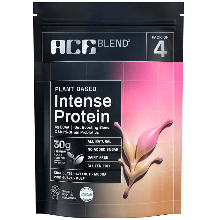 Ace Blend Intense 30g Vegan Plant Protein Powder with BCAA Assorted - Classic Derma