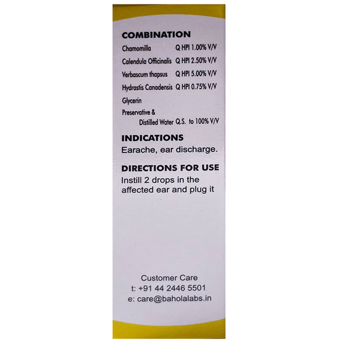 Bahola Earsol Ear Drops (15ml Each)