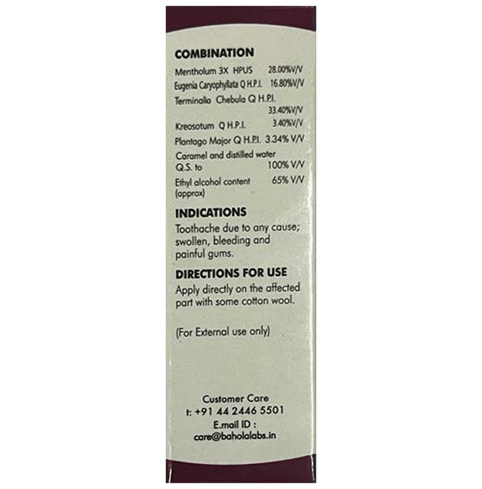 Bahola Tooth Drop (15ml Each)