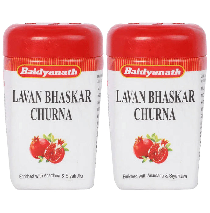 Baidyanath (Jhansi) Lavan Bhaskar Churna (120gm Each) - Classic Derma