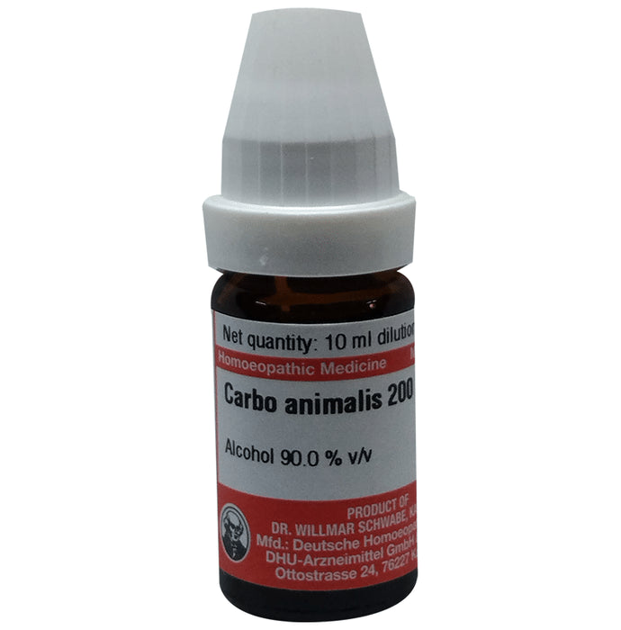 Dr Willmar Schwabe Germany Carbo Animalis Dilution 200 - Classic Derma