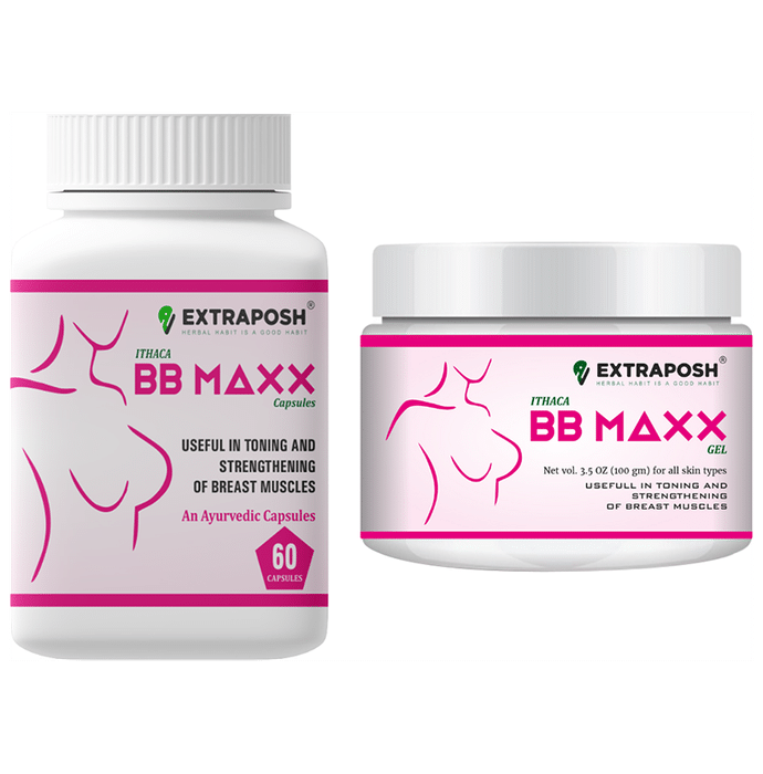 Extraposh BB Max gel 100gm & BB Max Capsule (60 Each) - Classic Derma